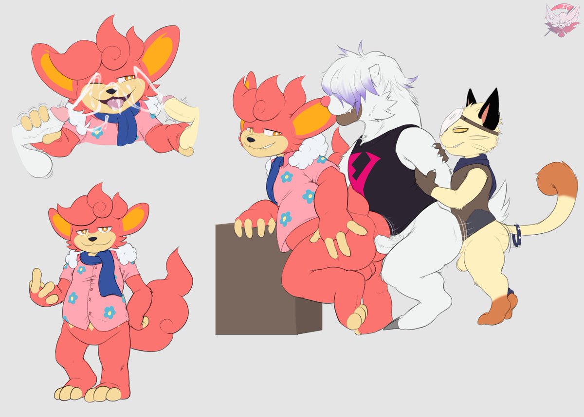 Flat color pokemon comm for <a href="/Cappy_San/">Cappy</a> uwu
