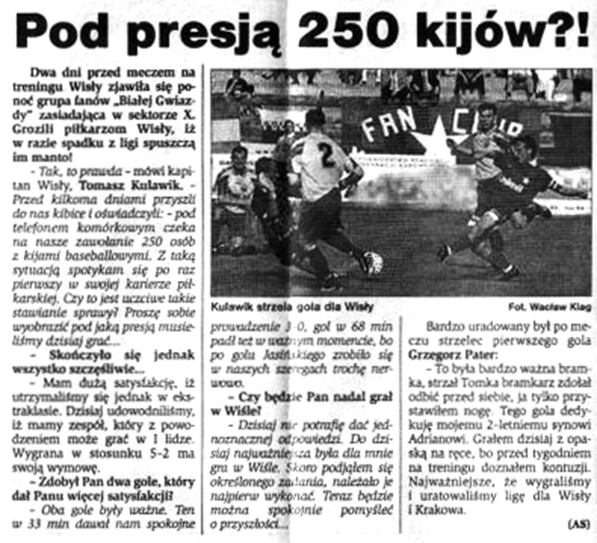 gra_gitara's tweet image. 1997.06.25 Wisła Kraków - Stomil Olsztyn