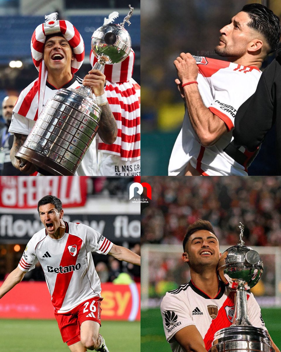 Gratitud y respeto por Enzo, Milton, Nacho y Pity ⚪️🔴