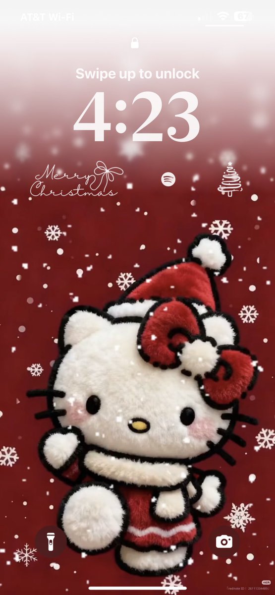 infinityot4's tweet image. My phone is all set for Christmas 🎄🎅