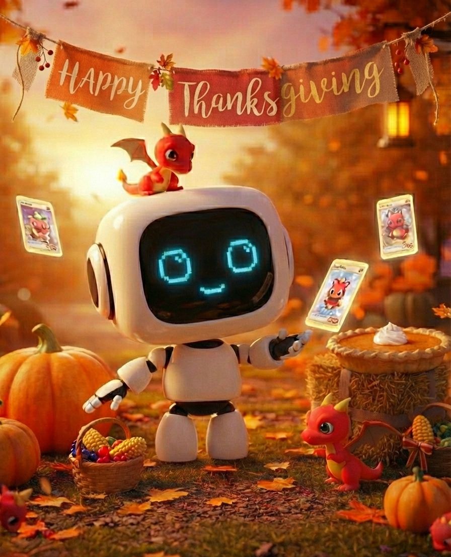 Happy Thanksgiving, everyone! 🦃
We just want to say how grateful we are for all the support as we build our upcoming Toko marketplace.
Thank you for believing in what we’re creating. Means a lot. ❤️
#Thanksgiving #TOKO #ICP