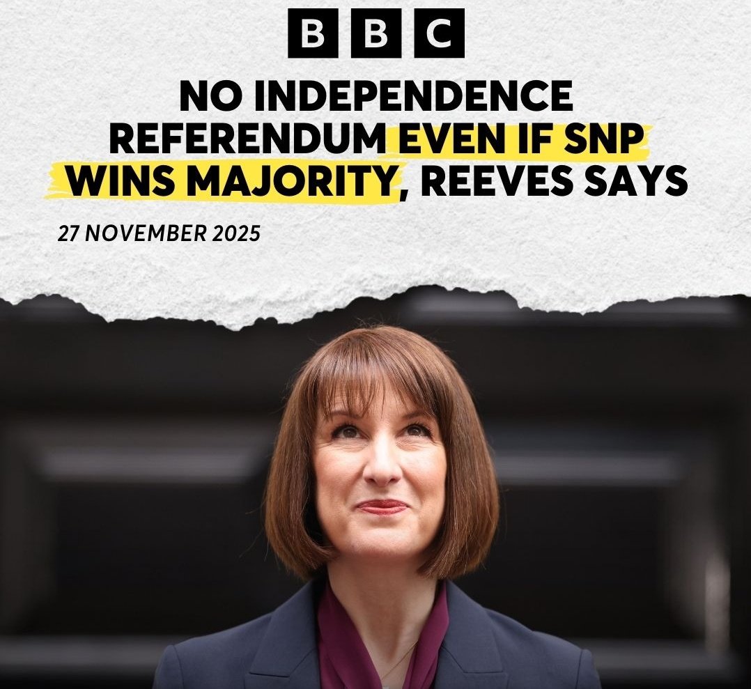 <a href="/JohnSwinney/">John Swinney</a> John you blocked a progressive #independence resolution from getting to the recent #SNP Conference and claimed Westminster couldn't refuse a referendum. Now it's been made clear no Section 30 request will succeed. What now for the #SNP policy?