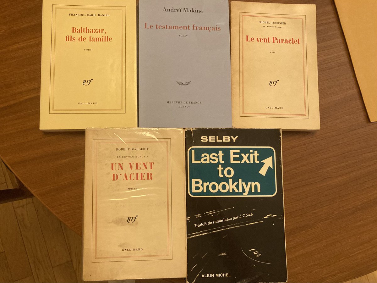 Youkounkoun75's tweet image. #VendrediLecture

Vendredi boîte à livres, belle récolte.