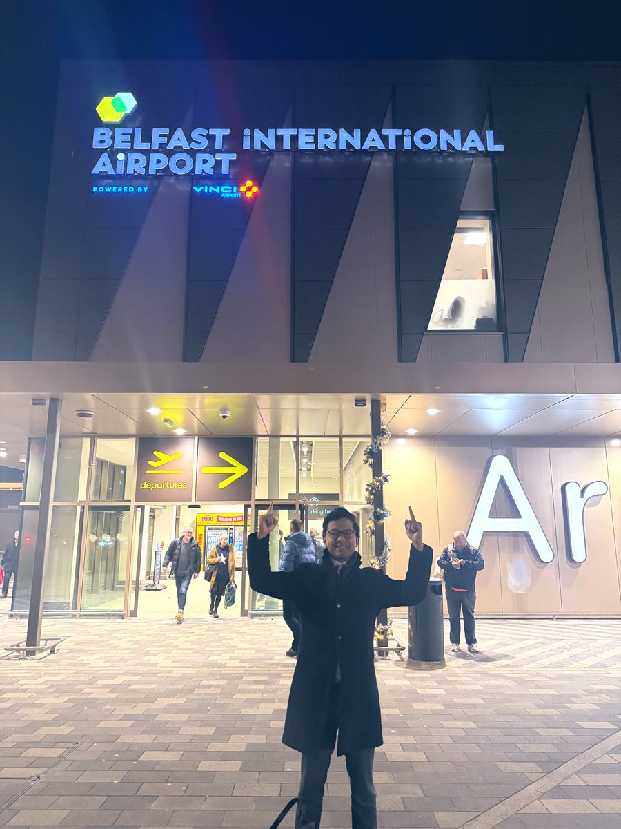 KanishkaNarayan's tweet image. Final stop today - hello Belfast! 

Northern Ireland’s tech scene is firing on all cylinders. Venture funding up 200%+ in four years. Belfast the highest concentration of cyber firms globally. An integral part of our tech and AI story!