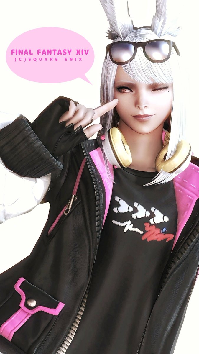 おはウサ⚡️ PvP報酬Get〜！ #FF14SS #ヴィエラ