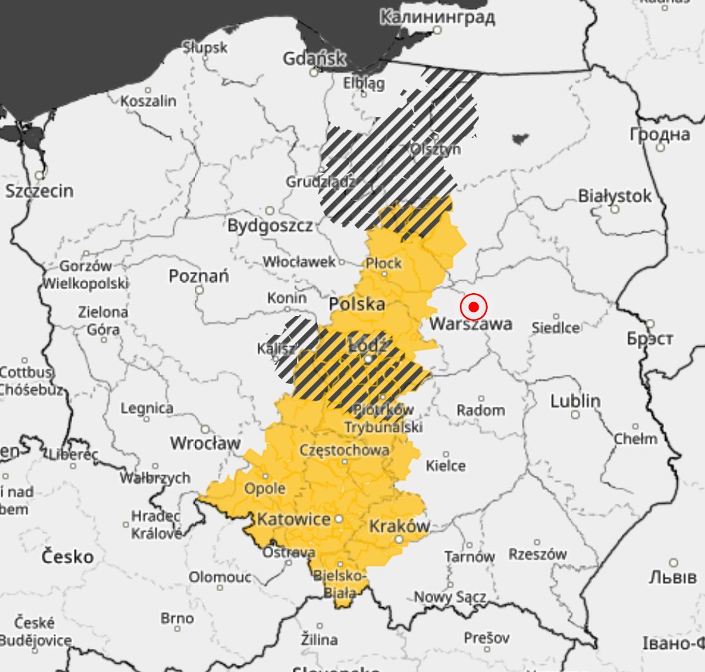 ⚠️UWAGA⚠️
‼️NOWE OSTRZEŻENIA METEOROLOGICZNE #IMGW‼️
Gęsta mgła stopień: 1
Ważne od 2025-11-27 22:50 do: 2025-11-28 09:00

Szczegóły prognozy i aktualne ostrzeżenia:
👉 meteo.imgw.pl 
#IMGW #ostrzeżenia #pogoda #prognozapogody #jesień #mgła