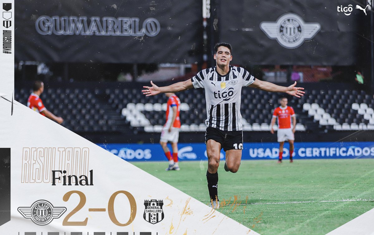 ➡️ FECHA 22 || TORNEO CLAUSURA

🕥 ¡Final del Encuentro y triunfo en casa! 🤩⚽️

#LIBERTAD 2-0 Gral. Caballero JLM

#VamosGUMA
