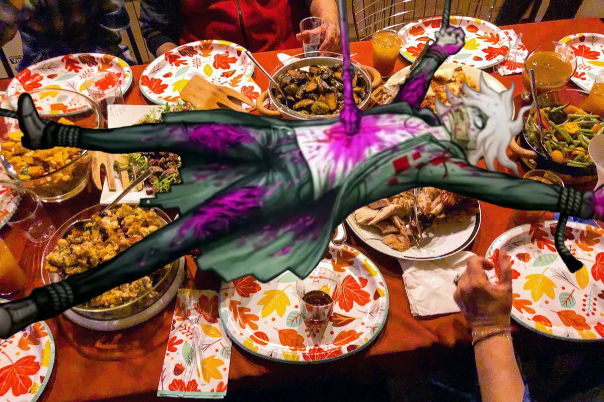 MinervaMoment's tweet image. Happy turkey day to those that celebrate 😋