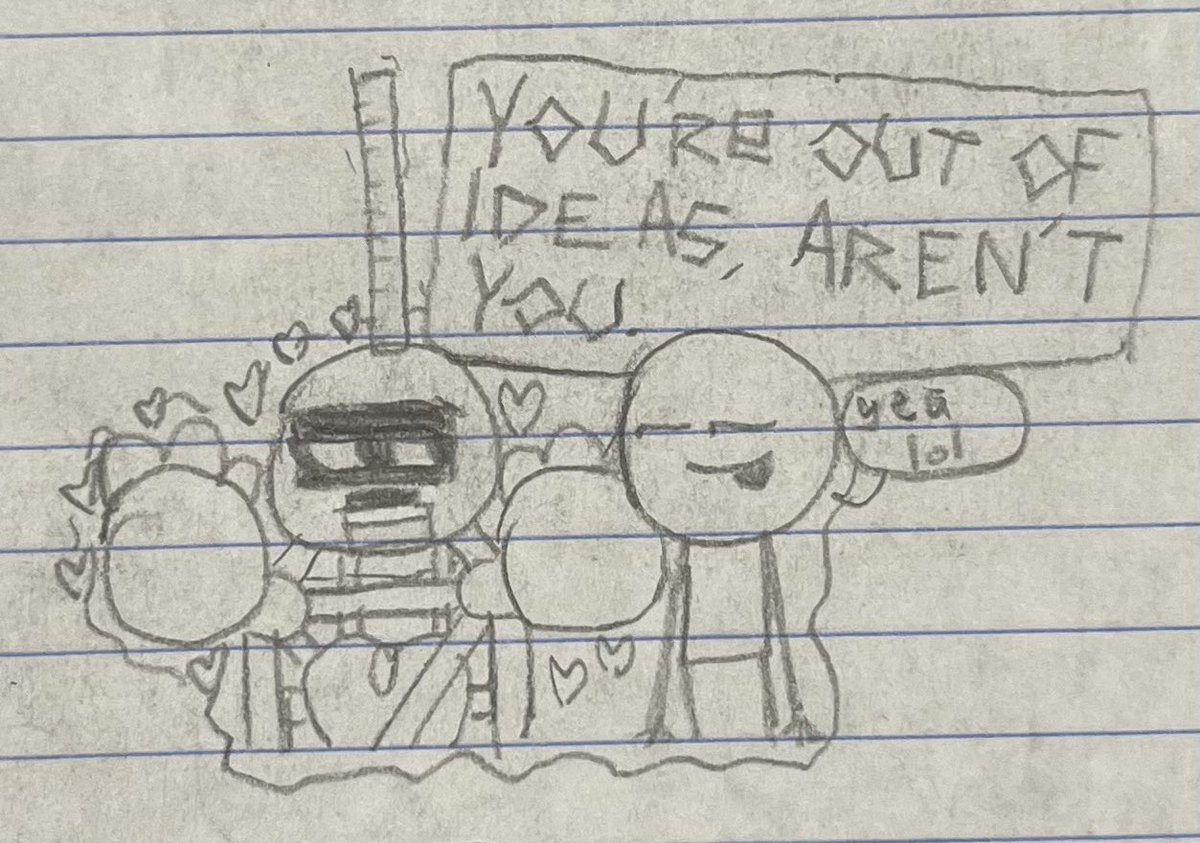 ryder1stPrizeBF's tweet image. day 55 of drawing first prize until i get his makeship plushie #baldisbasics #bbieal #baldisbasicsplus #firstprize 

day 55: out of ideas