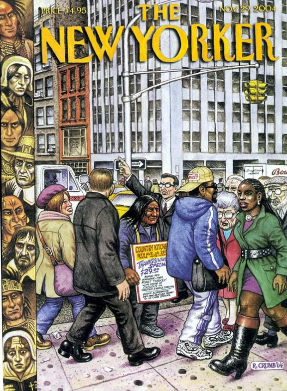 Happy Thanksgiving from R. Crumb.
