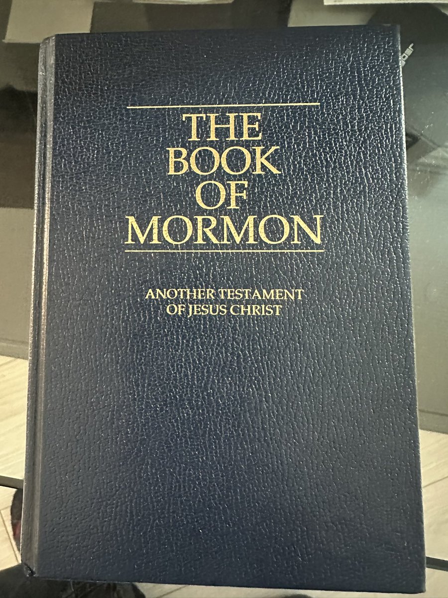 Deepneuron's tweet image. Shoutout to @taylordsparks for sending me the Book of Mormon! As I dive into several religions on my spare time, this is one I’ve been particularly excited about
