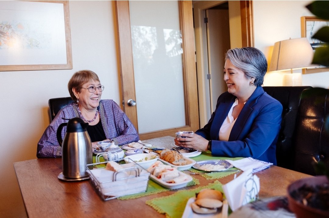 Michelle con Jeanette.
❤️