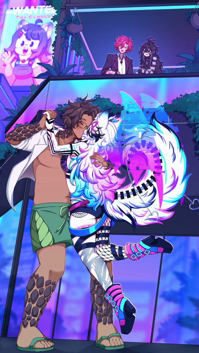 Happy 7 Years my love 

You’re cool or whatever 🩷🩵

Thank you for being mine! (And for letting me be a sLut on the internet) And thank you to our amazing friends 

I love you Turtle