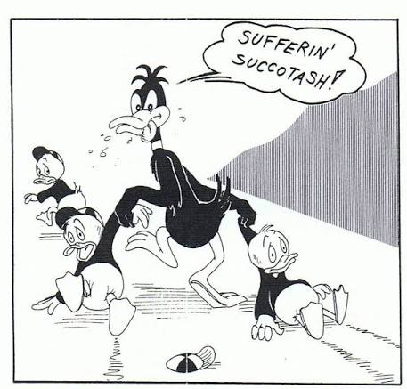 lornithogeek2's tweet image. Et aller j&apos;utilise mon argument d&apos;autorité : quasi tous les auteurs taffant sur les triplet le disent &quot;pour la blague&quot; que ça soit le show runner de la série de 2017 et   THE Don Rosa qui a fait ce dessin: