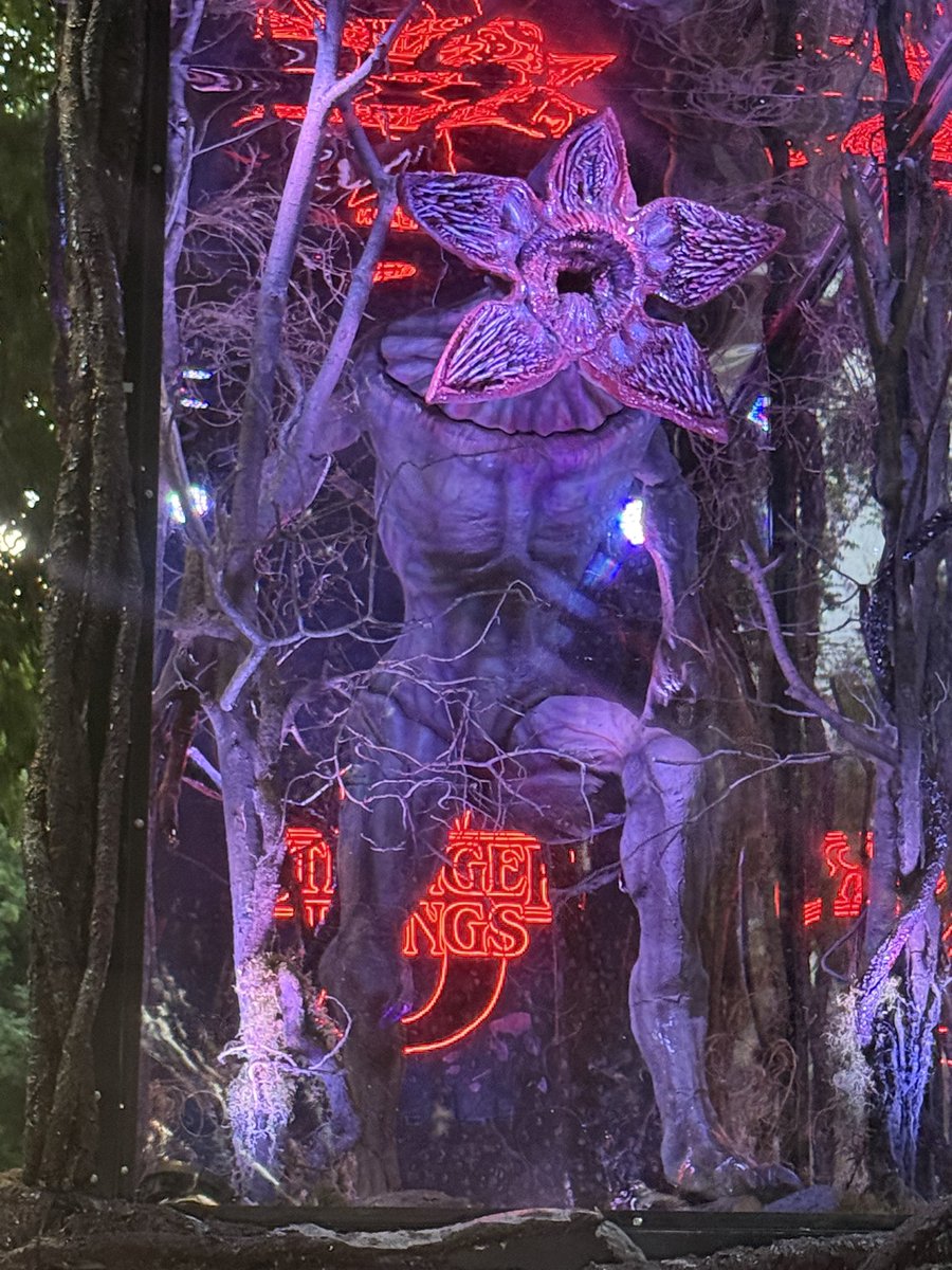 Accidentalmente quedamos atrás de este camión publicitario que va super lento pero nosotros no miramos la serie 😅