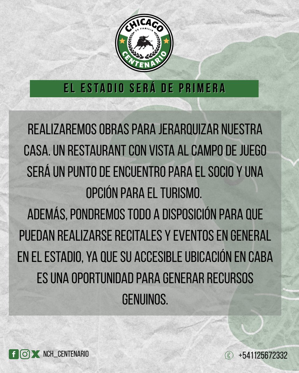 Proyecto Centenario tweet media
