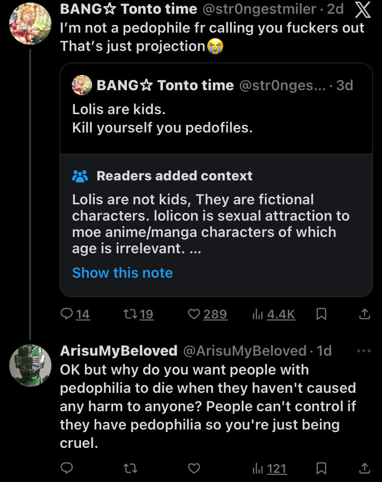 bruh_momen78538's tweet image. @ArisuMyBeloved is a diddy blud epstine island visitor #pedowatch #predator