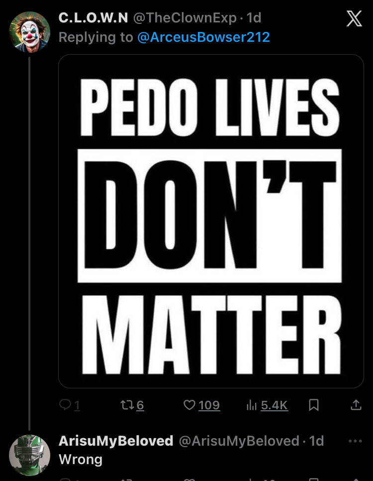 bruh_momen78538's tweet image. @ArisuMyBeloved is a diddy blud epstine island visitor #pedowatch #predator