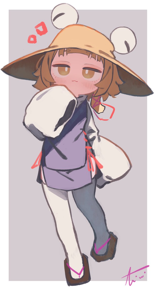 洩矢諏訪子 「#いいニーハイの日」|ちー(*ﾟーﾟ)＠例大祭く20bのイラスト
