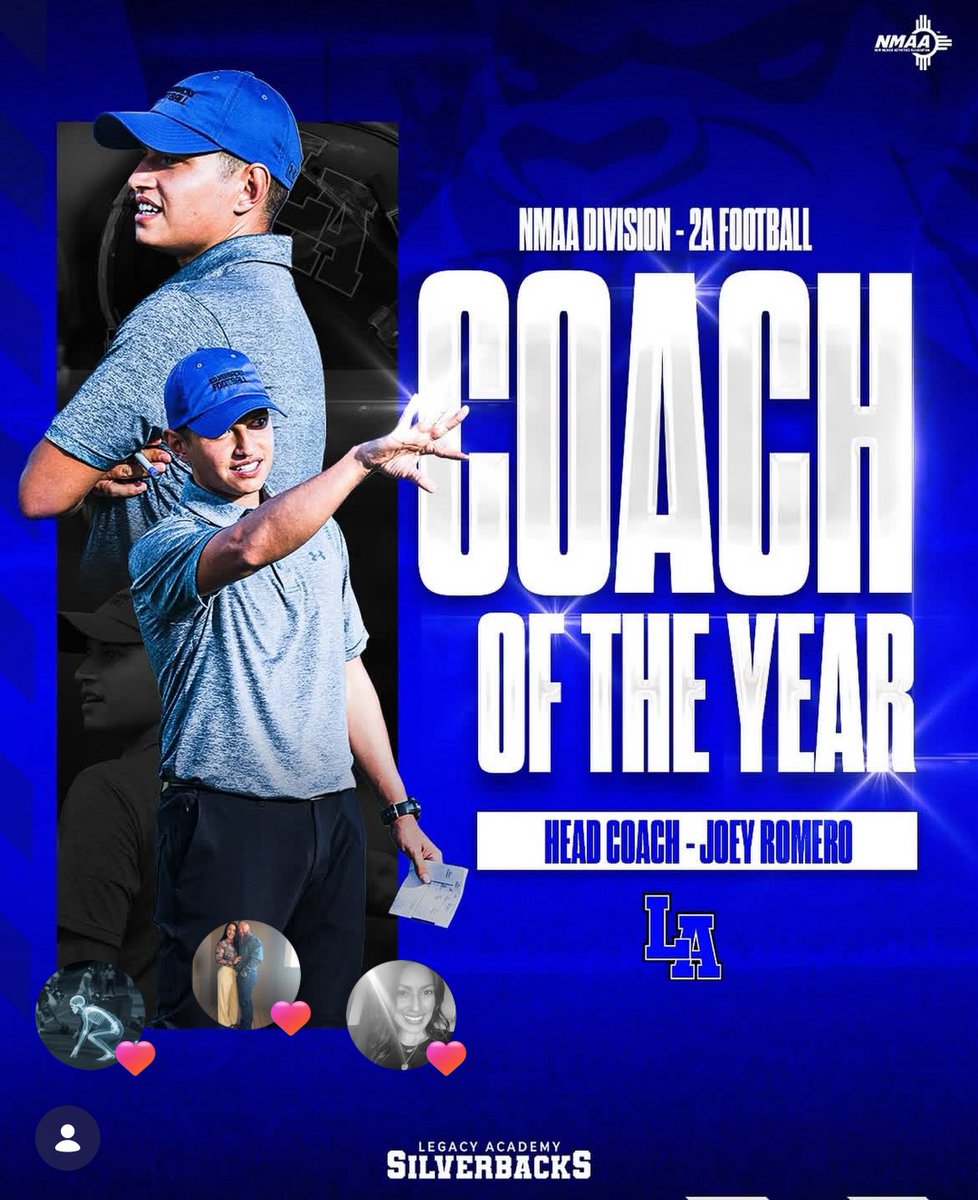 Proud of our Coach! One of the best around! 
<a href="/CoachJRom/">Joey Romero</a>