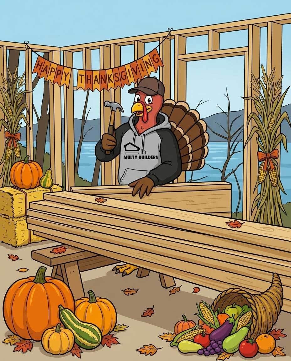 MultyBuilders's tweet image. Happy Thanksgiving from all of us at Multy Builders!