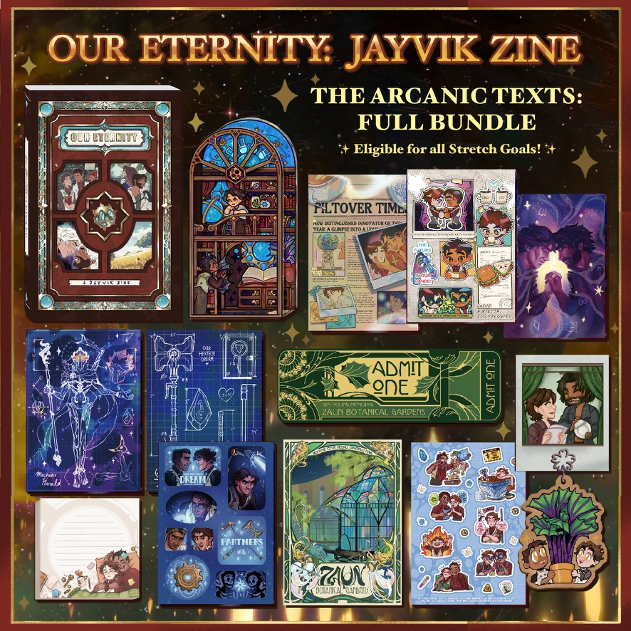 Our Eternity: Jayvik Journal Zine tweet media