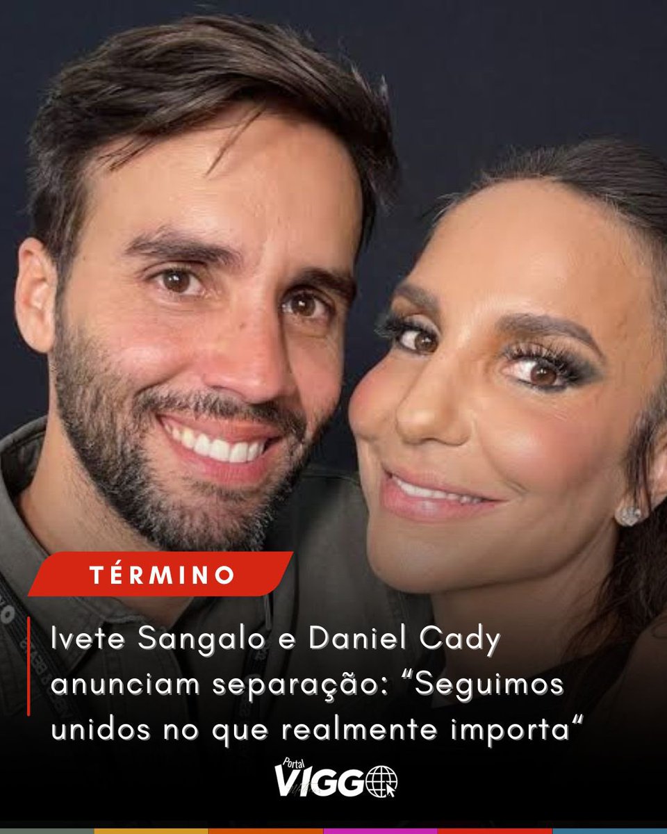 matheusviggo's tweet image. Ivete Sangalo e Daniel Cady anunciaram, por meio de um comunicado conjunto divulgado nesta quarta-feira (27), que decidiram colocar fim ao casamento. O casal afirmou que a decisão foi tomada de forma “conjunta e madura”.

🌐 Leia a matéria completa em PortalViggo.com