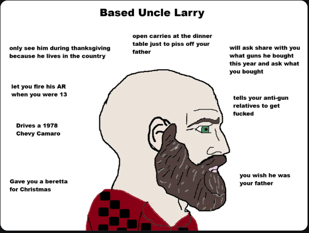 TacticalSHT's tweet image. not all thanksgiving relatives are bad

#TacticalShit 🔥
#EDC💀
#StayTactical