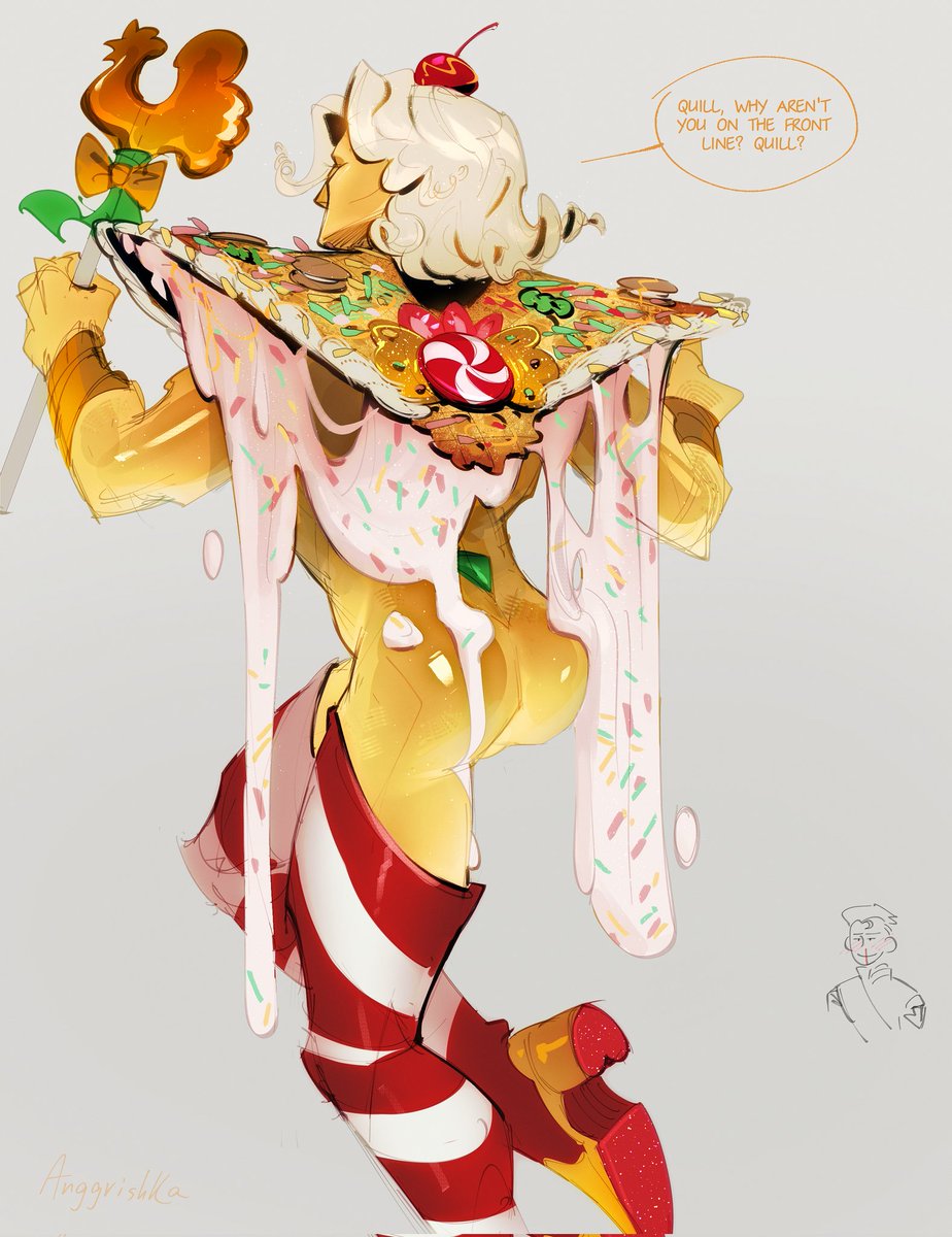 Anggrishka's tweet image. My friend tearfully begged me to draw this, I have nothing to do with it
#MarvelRivals    #GOTG #StarLord #PeterQuill #AdamWarlock #quillock