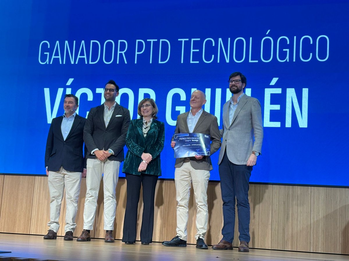 ➡️Enhorabuena a Víctor Guillén de la empresa Guillén Merca 👏🏆 por el premio de excelencia categoría tecnología del programa de transformación digital para directivos y pymes de <a href="/ESICMadrid/">ESIC Madrid</a>