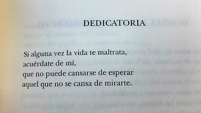 Luis García Montero a Almudena Grandes. Posiblemente, una de las dedicatorias más hermosas de la literatura: