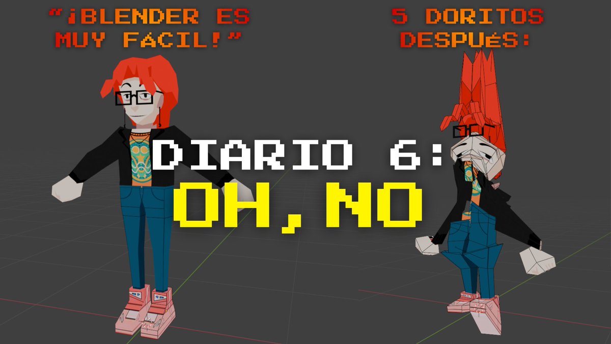 Legend_Dario's tweet image. 🖌️ NUEVO POST 🖌️

Nuevo capítulo de Diario de Desarrollo donde cuento mi primer contacto y experiencias con Blender, que parece sencillo hasta que le tocas al botón equivocado 💀💀

¡50% de descuento con el código LEGEND_DARIO!

patreon.com/LGNDario
