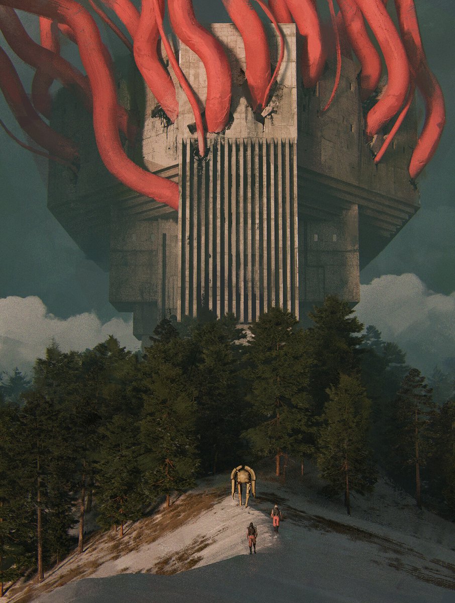 Overgrowth by Quentin Stipp
artstation.com/artwork/2B411J