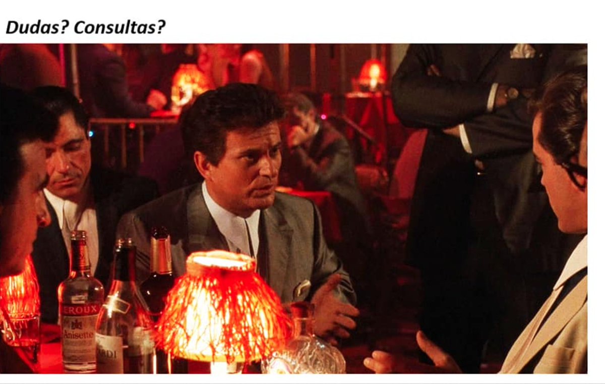 Asi se cierra una presentación, amigos