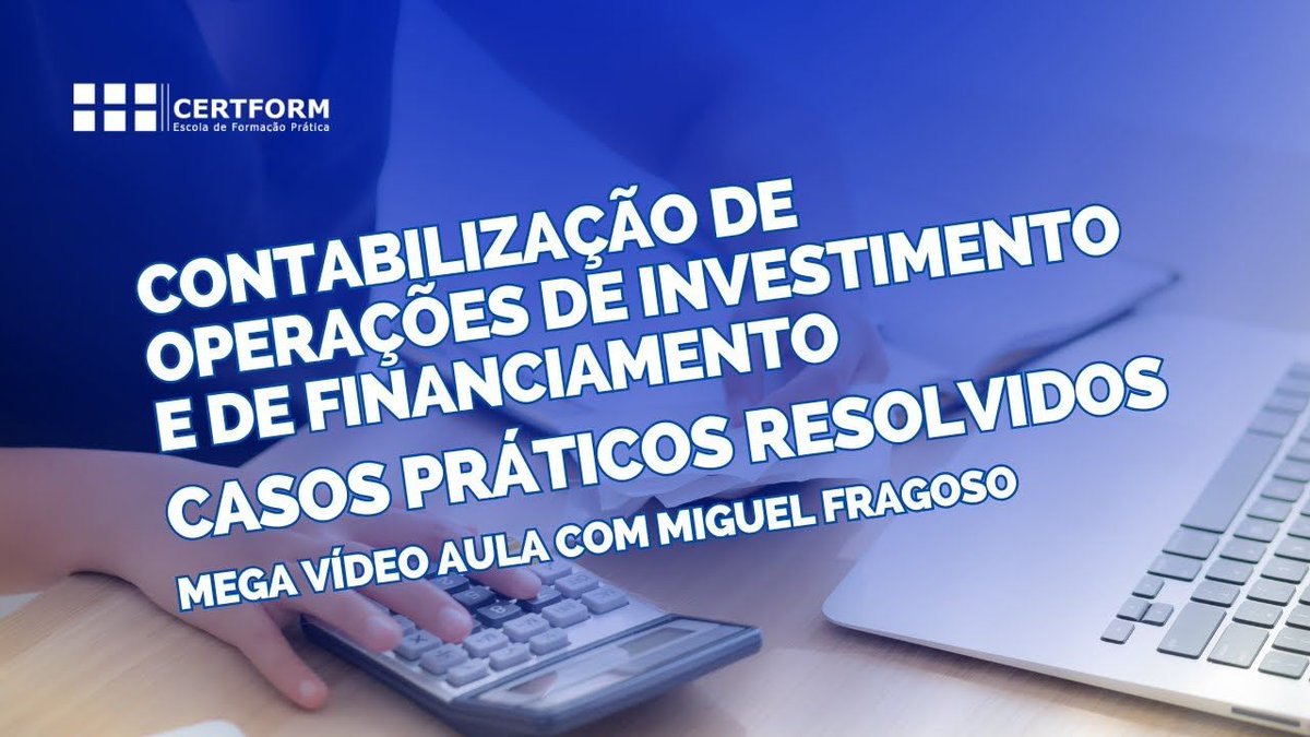 CERTFORM's tweet image. 🧮 Contabilização de Operações de Investimento e de Financiamento: Casos Práticos Resolvidos  buff.ly/cKuAtoS 

📨 geral@certform.pt

#Certform #CursoOnline #ELearning #Formacao #ContabilidadeFinanceira #Fiscalidade #IRC #IES #IVA #FinançasEmpresariais