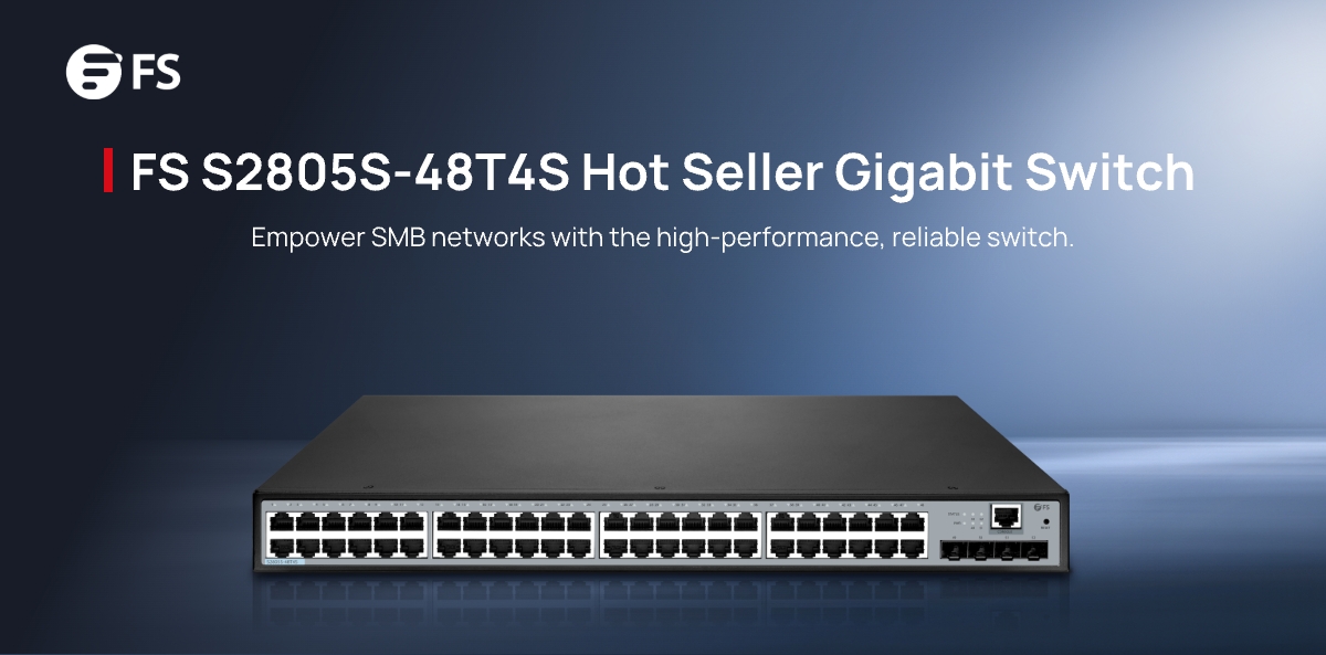 FScom_inc's tweet image. Need high-density connectivity without the complexity?
With 48× Gigabit ports, 4× 10G uplinks, and smart L2/L3 control, the FS S2805S-48T4S brings reliable, simplified networking to SMB environments.
🔗Learn more: fs.com/products/19394…
#SMB #Networking #FSSwitch