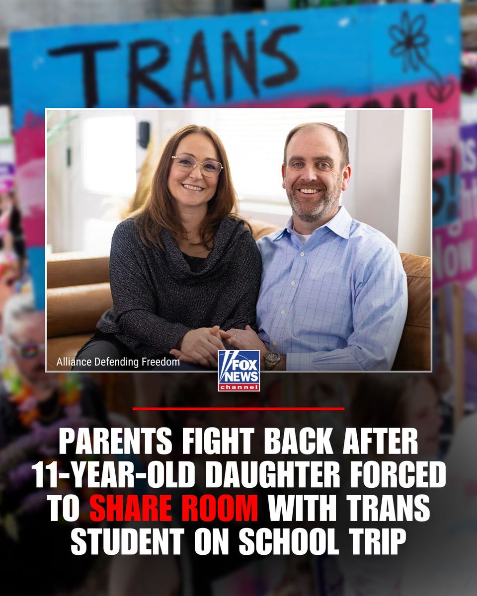 PARENTAL OUTRAGE: A family takes their fight to federal court after their 11-year-old daughter was placed in the same hotel room — and bed — as a transgender student on a school trip. They now demand answers, transparency, and accountability from the district.

"They said that