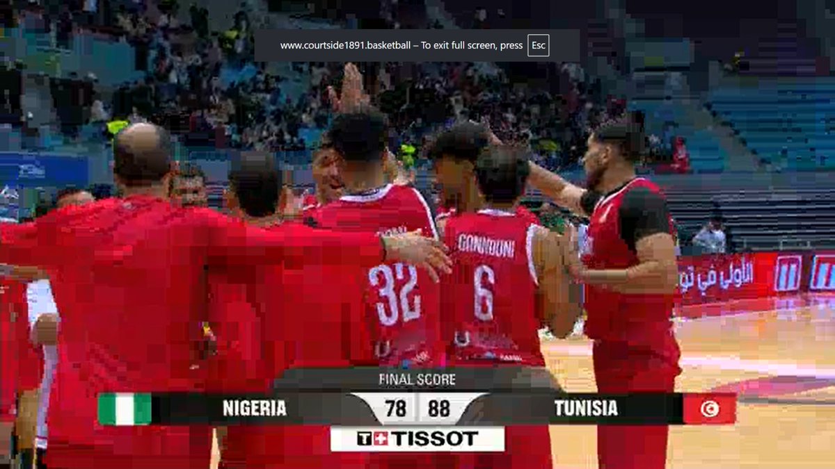 That was a tough game btn Nigeria &amp; Tunisa