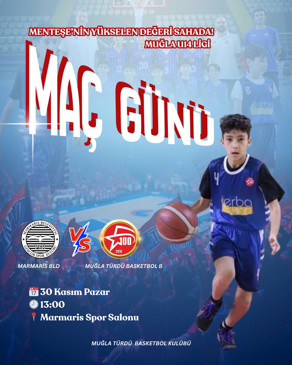 BasketbolTurdu's tweet photo. Bu Haftaki Maçlarımız 

BE Ligi
29 Kasım cumartesi 14.00
Datça bld- türdü basketbol
Datça spor salonu

U14 Ligi
30 kasım Pazar 13.00
Marmaris Bld- Türdü Basketbol B
Marmaria Spor Salonu

U14 Kız Ligi
30 kasım Pazar 13.00
Türdü basketbol-Esa bodrum A
Menteşe Spor Salonu https://t.co/1bx8VyaAxK