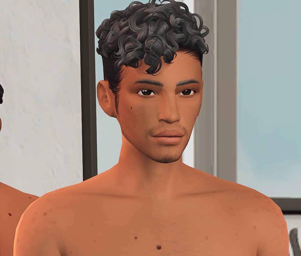 RemmysUF0's tweet image. I did finish ragatha but didn&apos;t get pics, and im currently cc shopping for Jax, but here&apos;s their faces! 

For Rags just pretend the colored eye is a prosthetic. 
And then have a little Mia in her froggy outfit