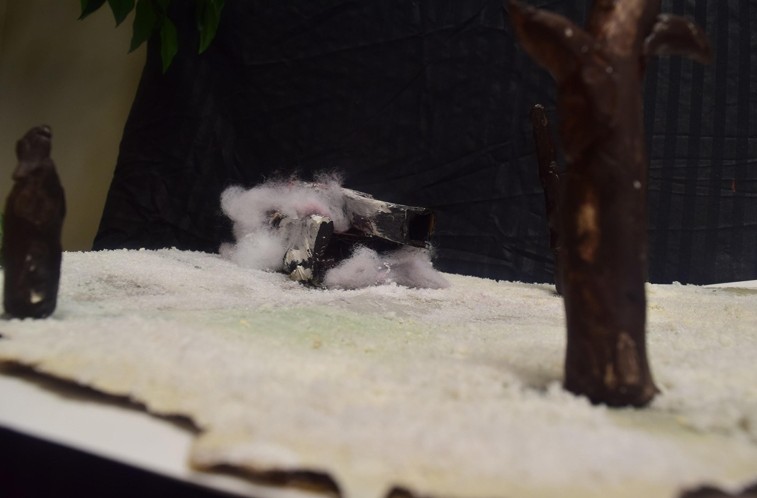 sodorman1's tweet image. Old Diorama #2 Snowy Battle 
#modeling