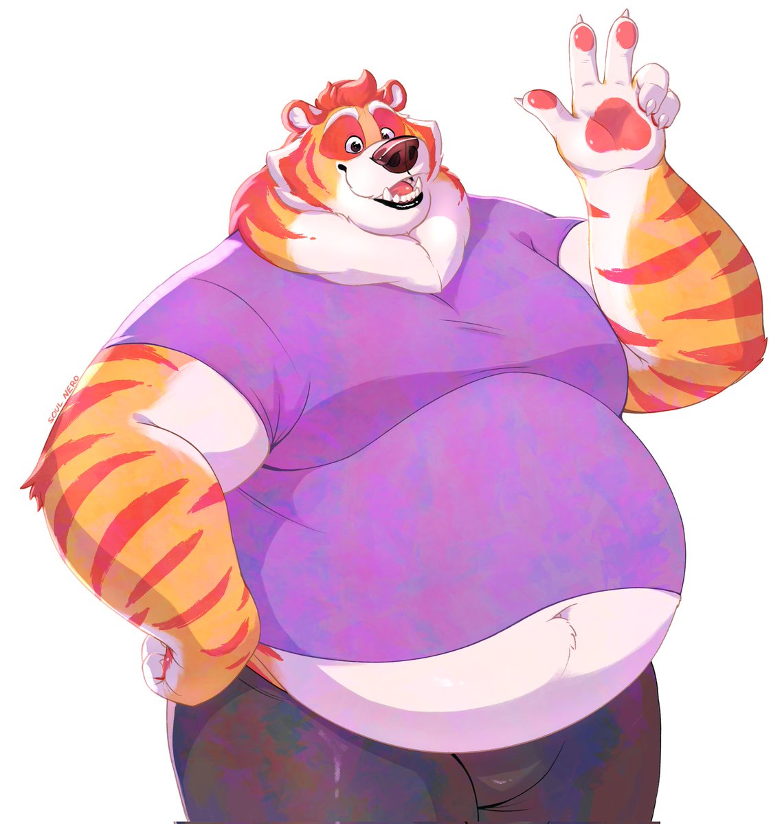 A few pounds later... 🐻