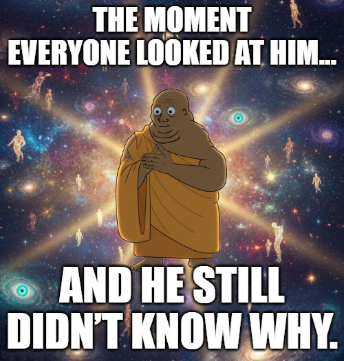 thedontknowcoin's tweet image. we’re suddenly gaining traction

and he’s just sitting here confused as hell.

welcome to $idk — 

the project that has no idea why it’s working.

launched by @slingoor_x 

dexscreener.com/solana/9mchu9h…