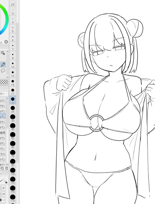 風邪治って体調も回復したのでおっぱいを描く生活に戻ります 