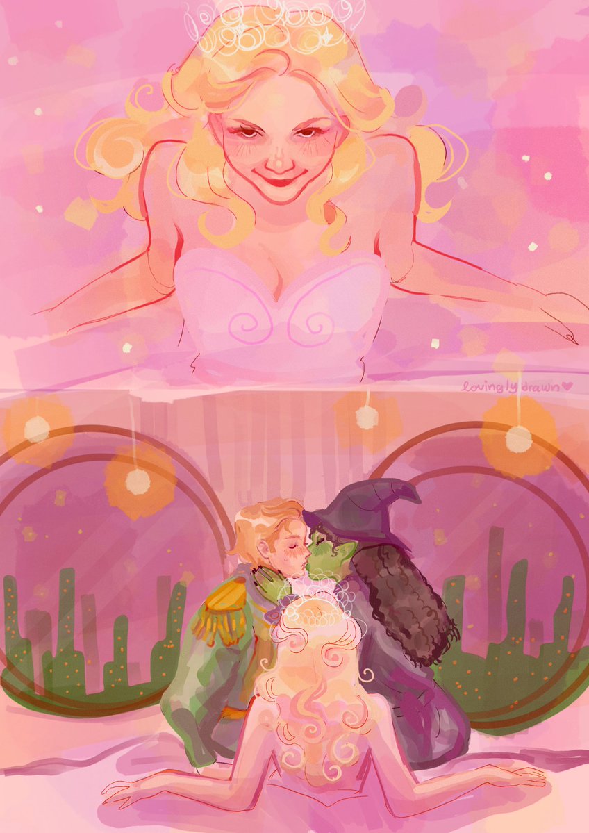lovinglydrawn's tweet image. #wicked for good if it slayed