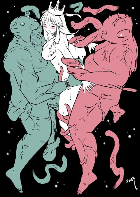 お姫様とどすこいマンの戯れ・・・