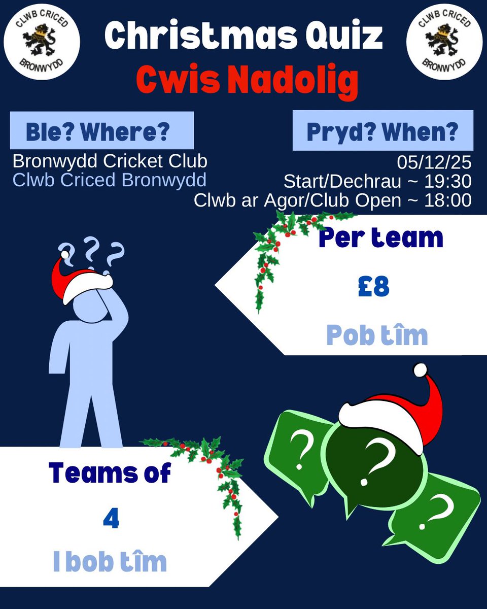 Clwb Criced Bronwydd Cricket Club (@ccbronwydd) on Twitter photo 