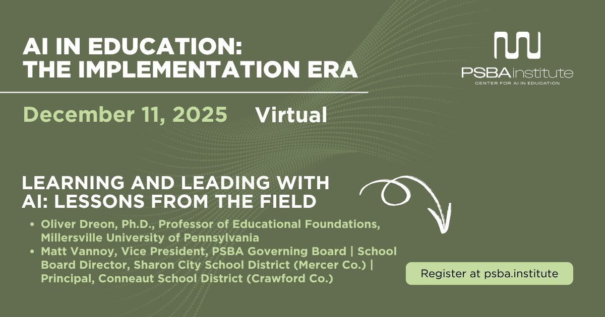 PSBA Institute tweet media