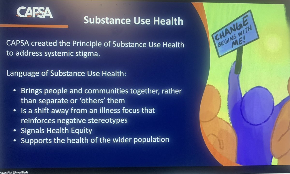 Thank you to Shawn Fisk from <a href="/CAPSACanada/">CAPSA Canada</a> for sharing his knowledge, at this months training session, sharing how to assist organizations to develop compassionate approaches to substance use, that reflect the communities they serve.  #youth #community