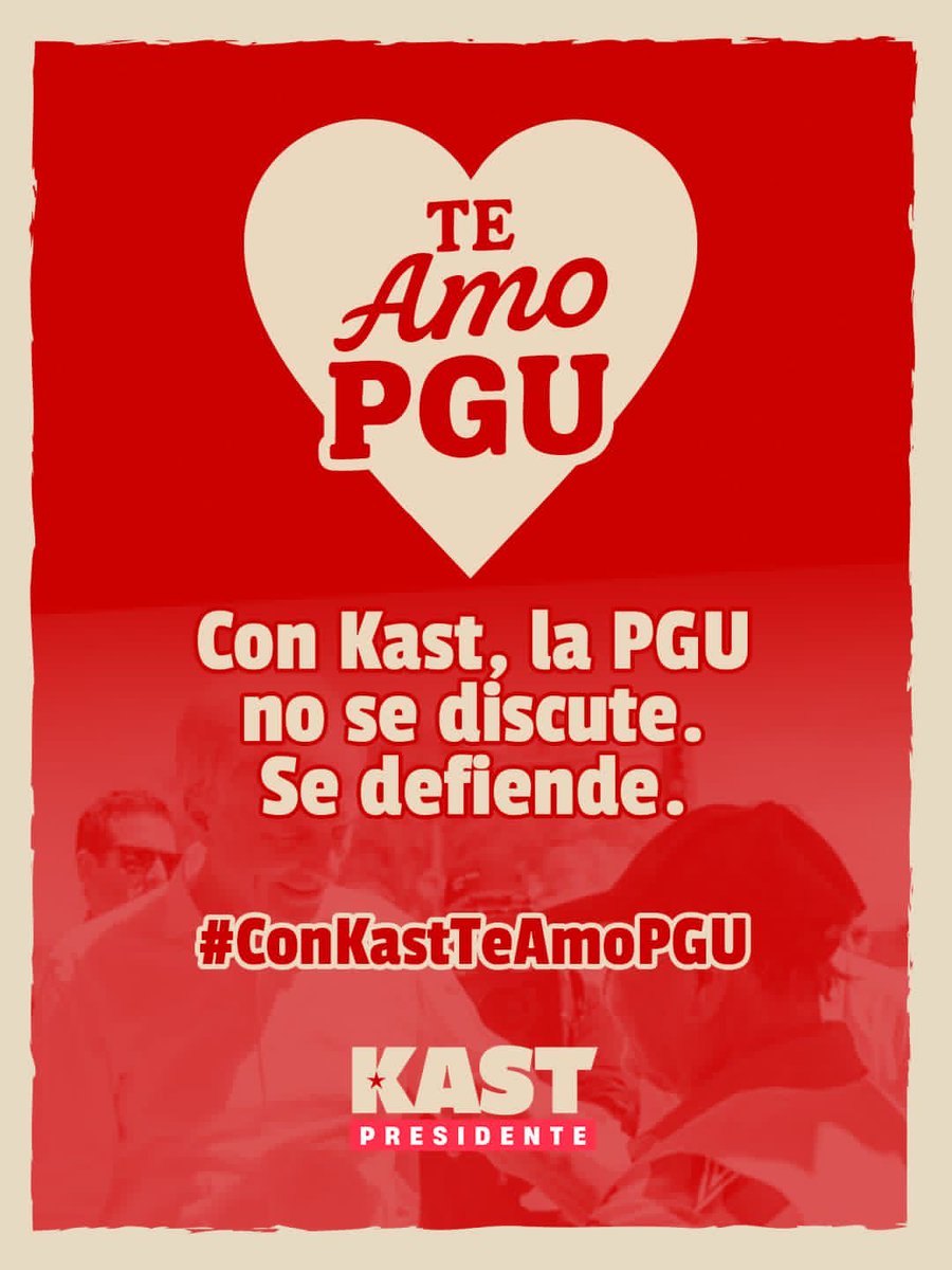 NO TODO VALE. Ni en política ni en ninguna otra esfera de la vida pública. La campaña de mentiras contra el programa de <a href="/joseantoniokast/">José Antonio Kast Rist 🖐️🇨🇱</a> es absolutamente inmoral.
El futuro gobierno de Kast no solo NO eliminará ni reducirá la PGU: la fortalecerá.
#ConKastTeAmoPGU